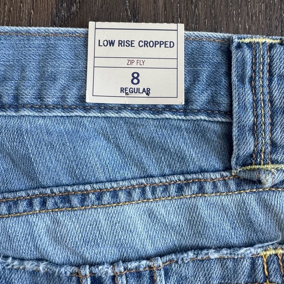 Vintage Low Rise Cropped Gap Jeans.  New with tags. Women’s size 8. - Picture 8 of 11